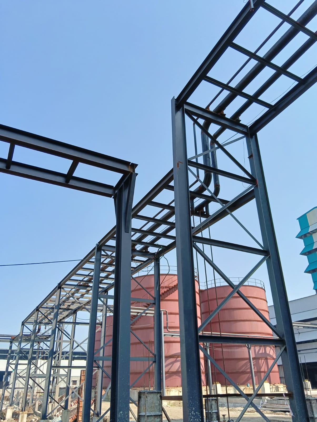 Cable Tray and Cable Laying Work