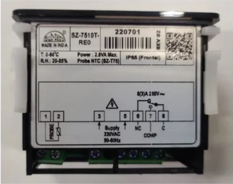 SUB-ZERO SX-7510T Temperature Controller installation